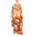 MORPHEW COLLECTION Hand Painted Silk Wrap Dress Made From An Antique 1920S Japanese Kimono